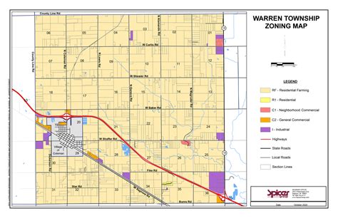 warren township ohio zoning map.